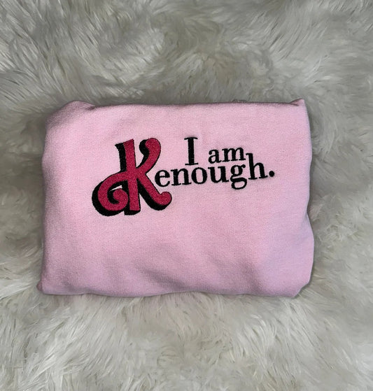 I Am Kenough Embroidered Sweatshirt