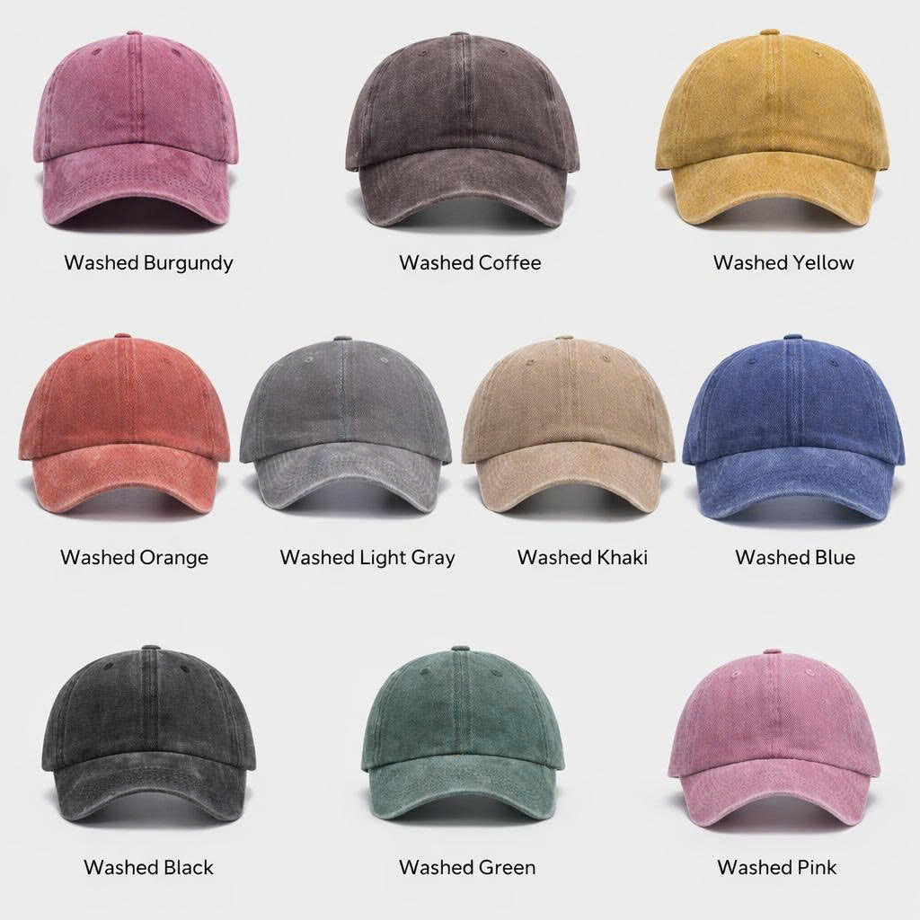Custom Embroidered Dad Hat – Personalized Text Vintage Cap