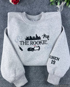 The Cop Show Inspired Embroidered Sweatshirt