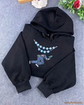 RPD Welcome Party Survival Horror Embroidered Black Pullover Hoodie