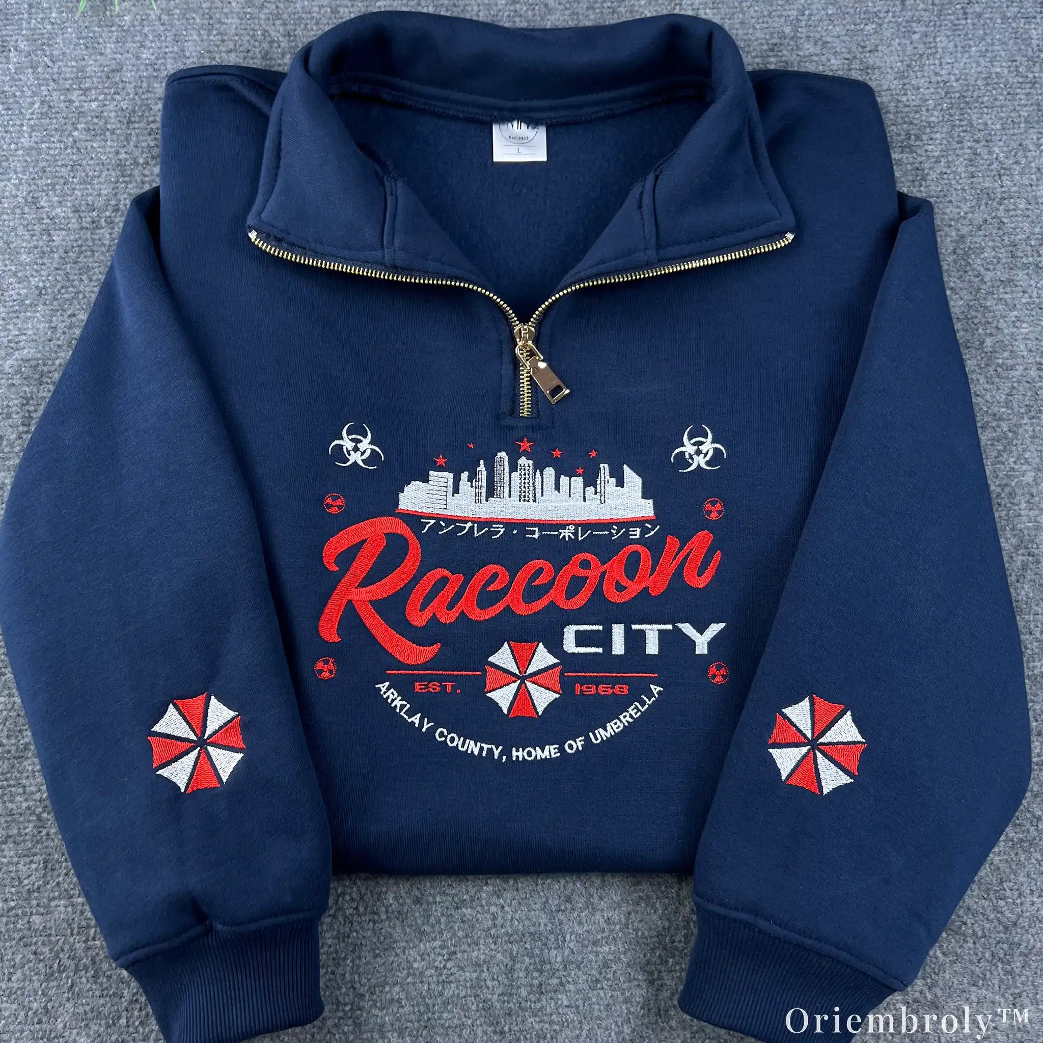 Umbrella Corporation Logo Embroidered Sweatshirt