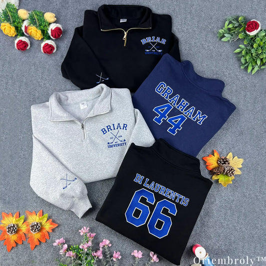 Briar University Embroidered Sweatshirt