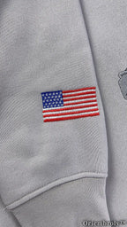 Dog Embroidered Sweatshirt | Cozy Unisex Fleece Crewneck for Dog Lovers