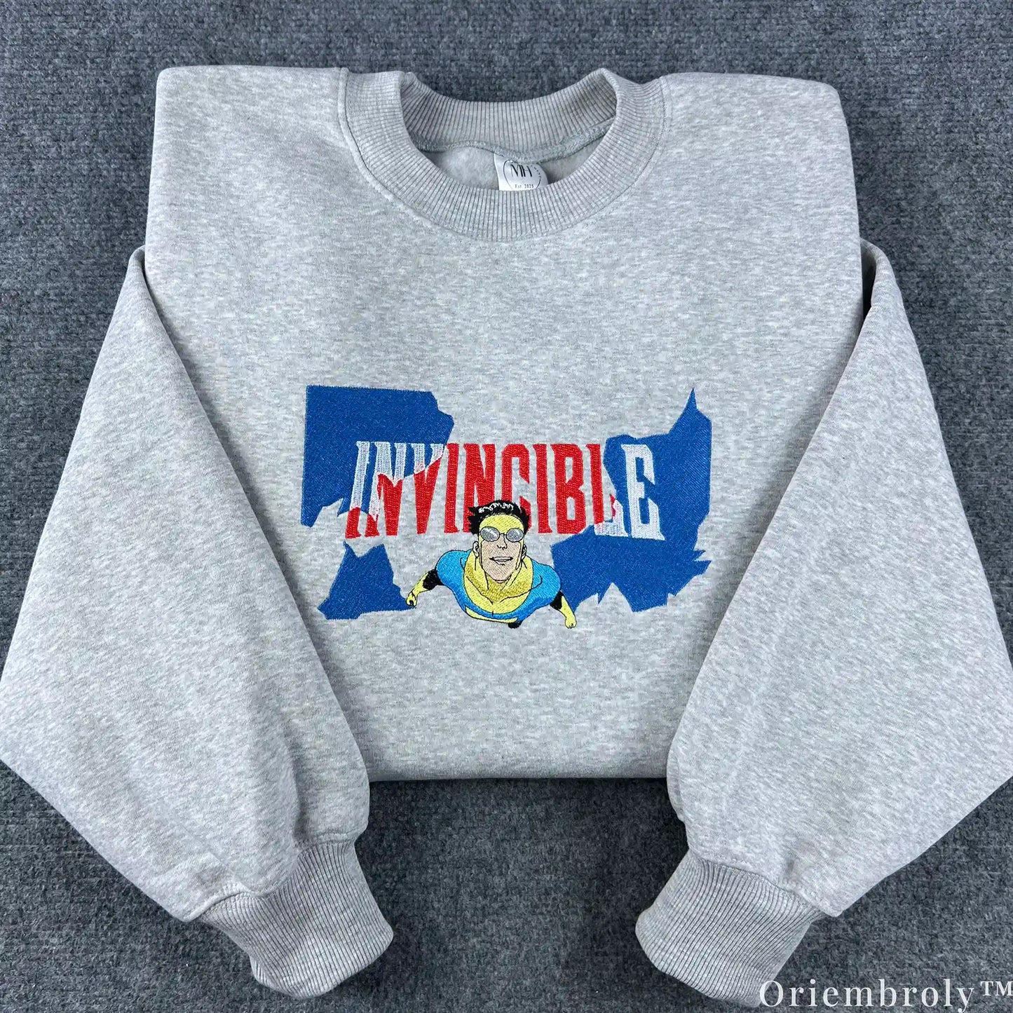 Minimal Hero Embroidered Sweatshirt