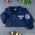 Vintage Varsity Hockey Embroidered Sweatshirt