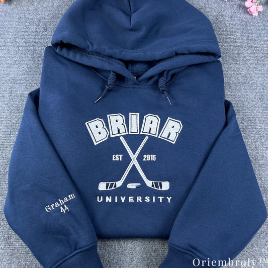 Briar University Collegiate Embroidered Sweatshirt