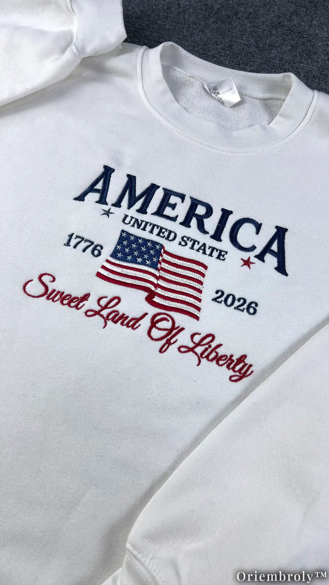 America 1776-2026 Collegiate Sweater - Sweet Land of Liberty