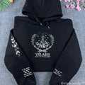 Velaris City of Starlight Embroidered Hoodie – ACOTAR Night Court Bookish Sweatshirt