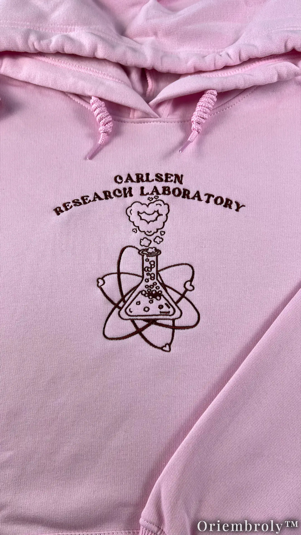 Research Laboratory Embroidered Hoodie | STEM Academia Fleece Hoodie for Science Lovers