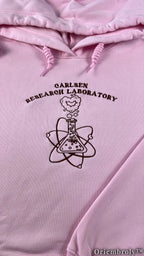 Research Laboratory Embroidered Hoodie | STEM Academia Fleece Hoodie for Science Lovers