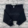 Embroidered A Little ray of Pitch Black Sweatshirt Sarcasm shirt Funny gift for friend Birthday Halloween Shirt Dark Humor
