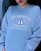 Cousins Beach Embroidered Sweatshirt – The Summer I Turned Pretty Shirt, Team Conrad Fisher Crewneck, TSITP Summer Hoodie