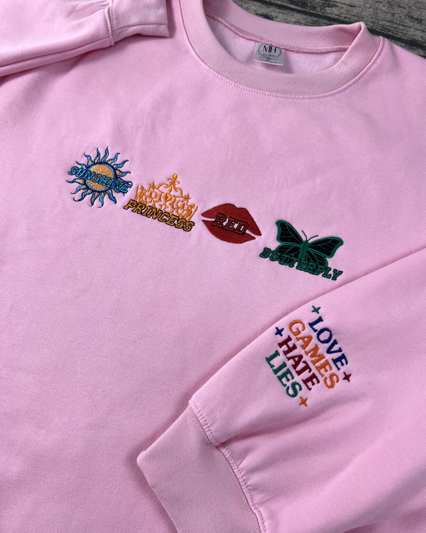Twisted Series Embroidered Sweatshirt | Book Merch, Booktok Gift for Romance Readers & Book Lovers