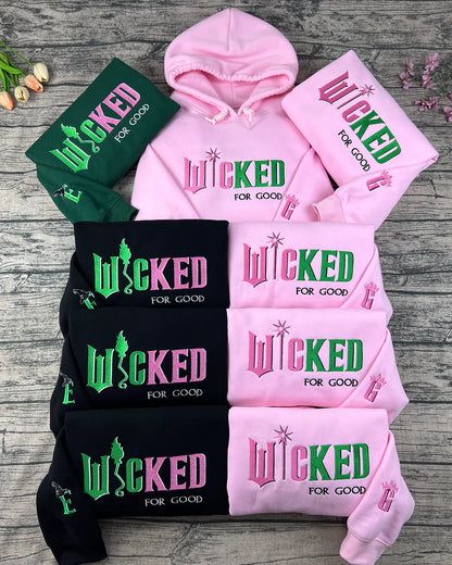 Fantasy Duo Embroidered Sweatshirt – Musical & Broadway Inspired Gift