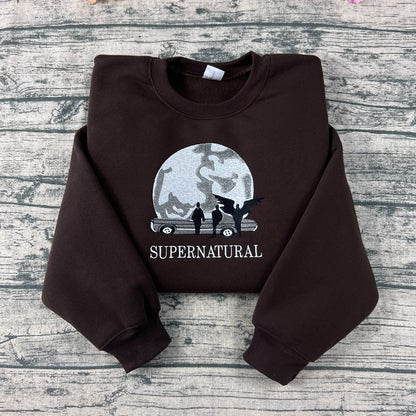 Supernatural Embroidered Sweatshirt –  Hoodie | Unisex Supernatural Merch Gift