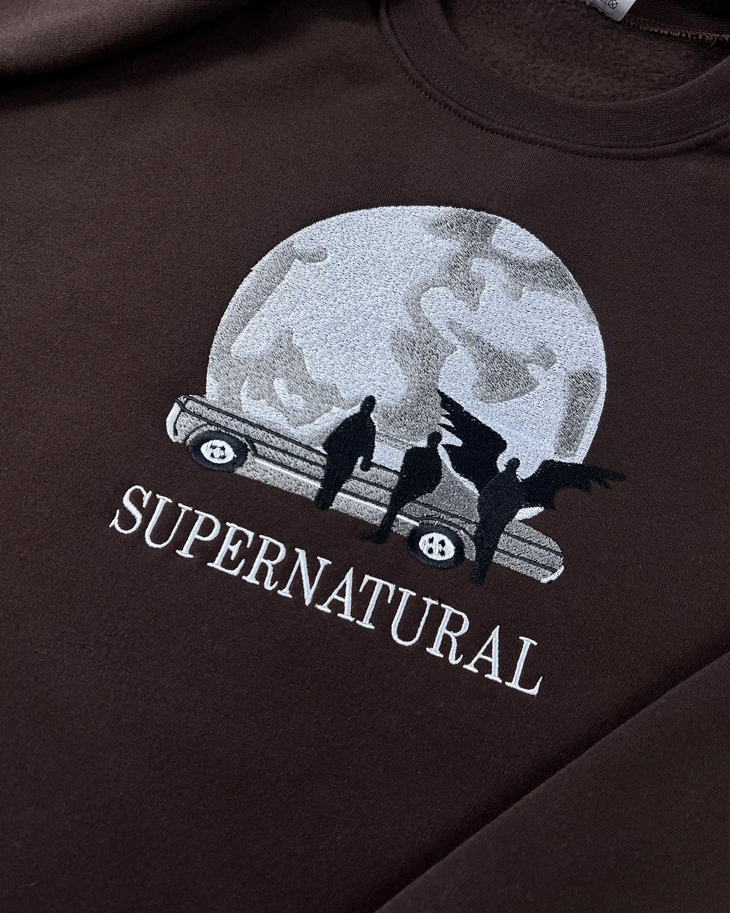 Supernatural Embroidered Sweatshirt –  Hoodie | Unisex Supernatural Merch Gift