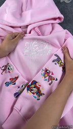 Glitch Productions Circus Varsity Hoodie - Ragatha Kinger Gangle