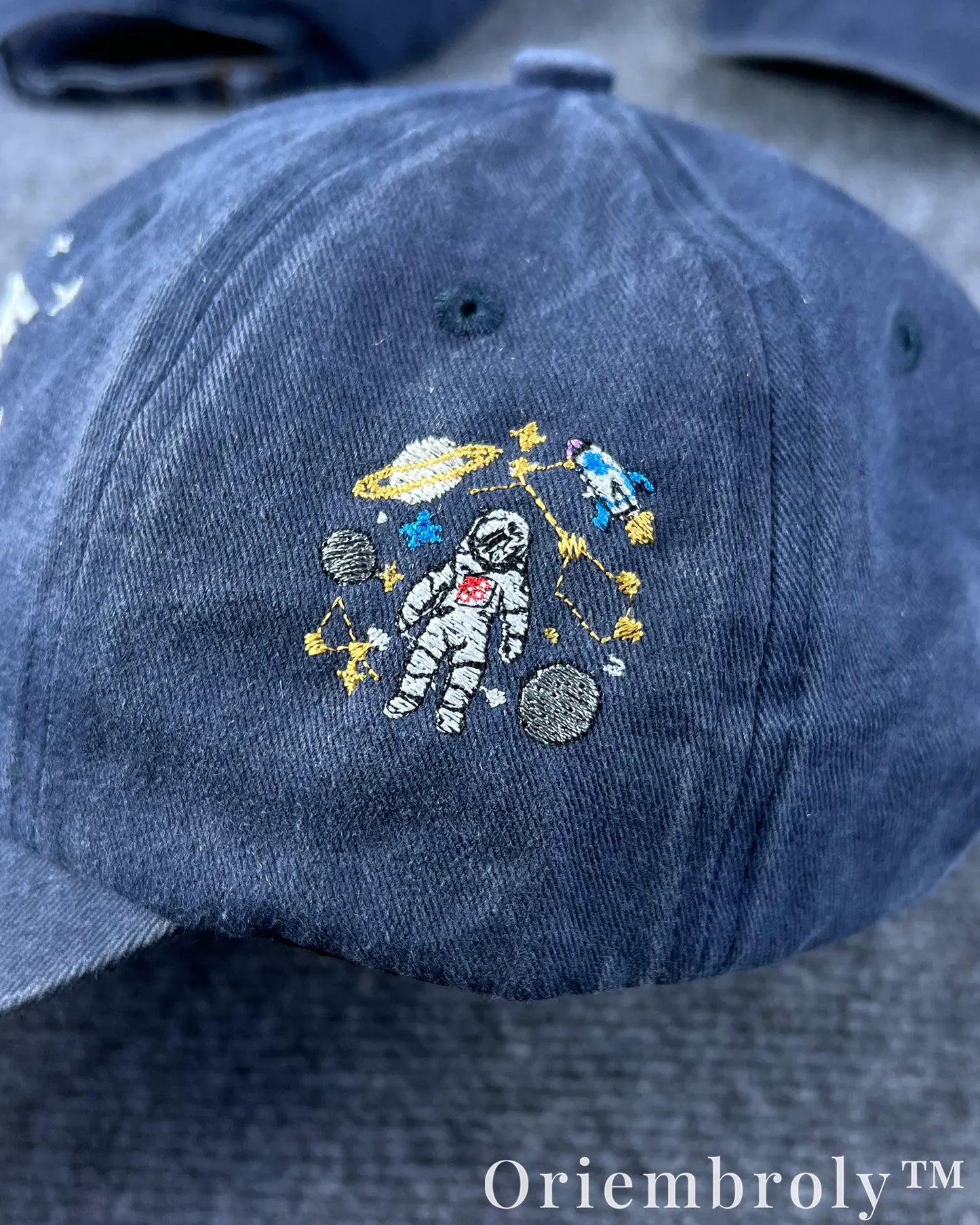 Amaze Amaze Amaze Embroidered Vintage Washed Dad Hat – Sci-Fi Inspired Minimal Statement Cap