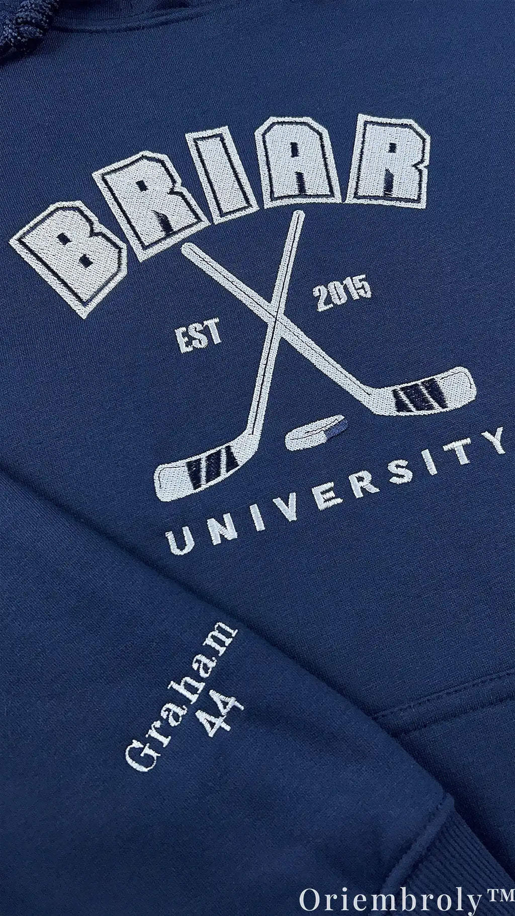 Briar University Collegiate Embroidered Sweatshirt