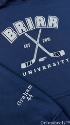 Briar University Collegiate Embroidered Sweatshirt