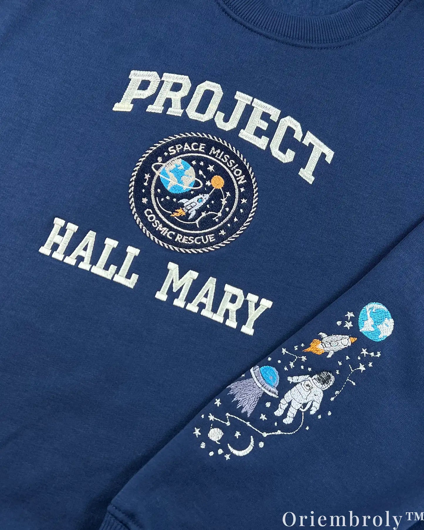 Project Hail Mary Embroidered Sweatshirt