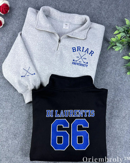 Briar University Embroidered Sweatshirt