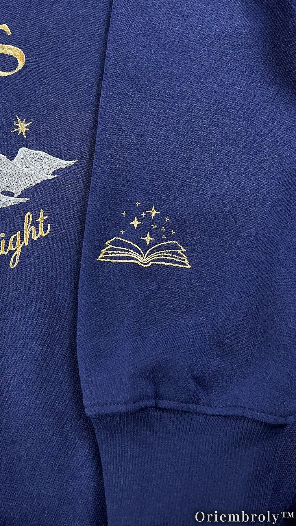 City of Starlight Embroidered Sweatshirt | Fantasy Night Sky Crewneck