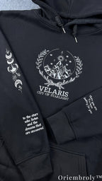 Velaris City of Starlight Embroidered Hoodie – ACOTAR Night Court Bookish Sweatshirt