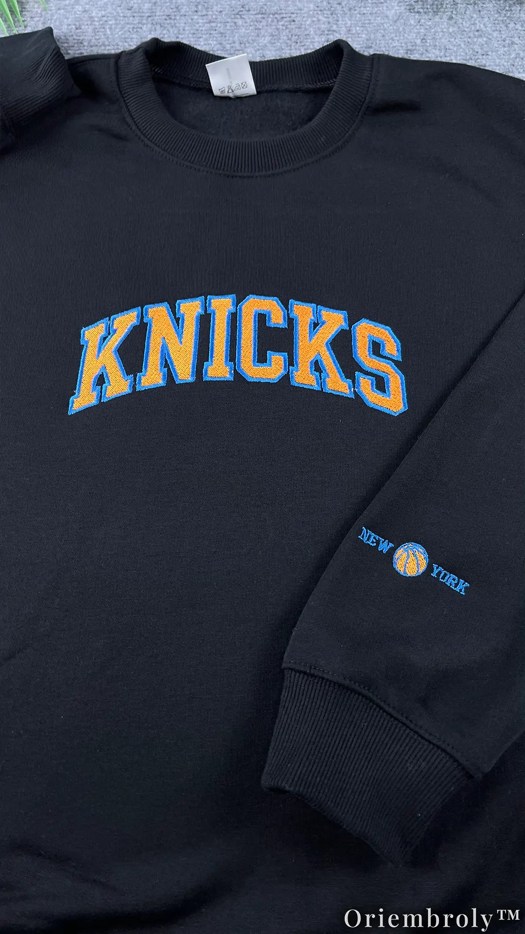 New York Basketball Hoodie | Embroidered Fleece Varsity Hoodie