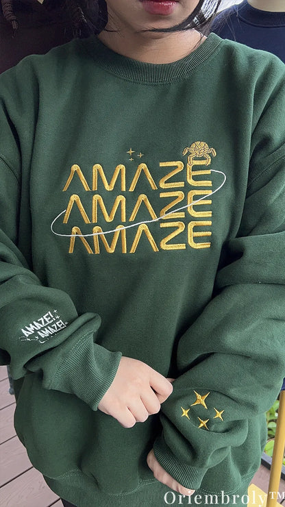 Project Hail Mary AMAZE Rocky Hoodie – Sci-Fi Embroidered Space Sweatshirt