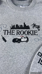 The Cop Show Inspired Embroidered Sweatshirt