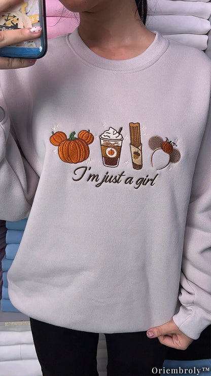 Autumn Disney Churros & Pumpkin Latte Hoodie - Fall Vibes
