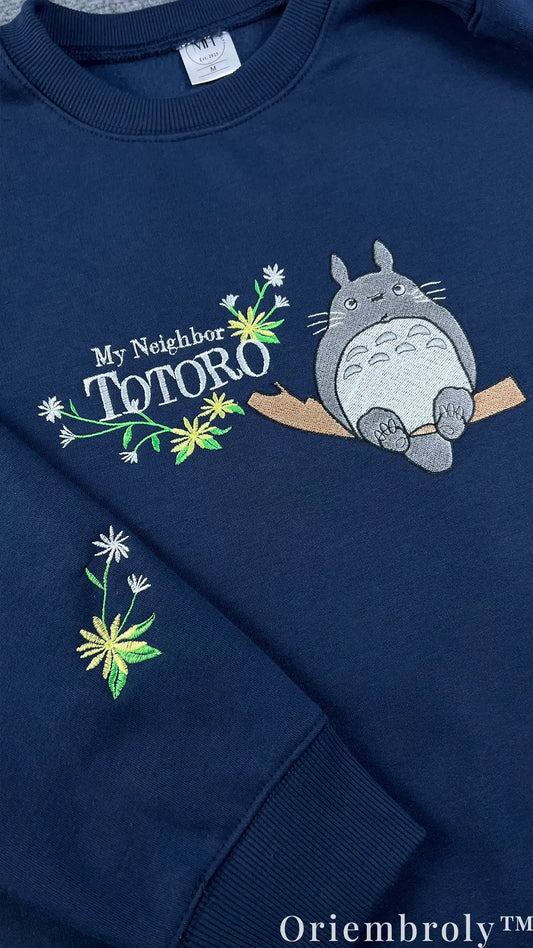 My Neighbor Totoro Embroidered Sweatshirt