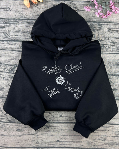 Embroidered Supernatural Sweatshirt