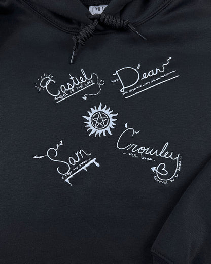 Embroidered Supernatural Sweatshirt
