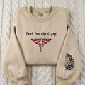The Last of Us Firefly Embroidered Sweatshirt – Ellie Tattoo Crewneck, Look for the Light