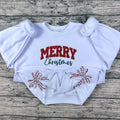 Merry Christmas Side Bow Sweatshirt