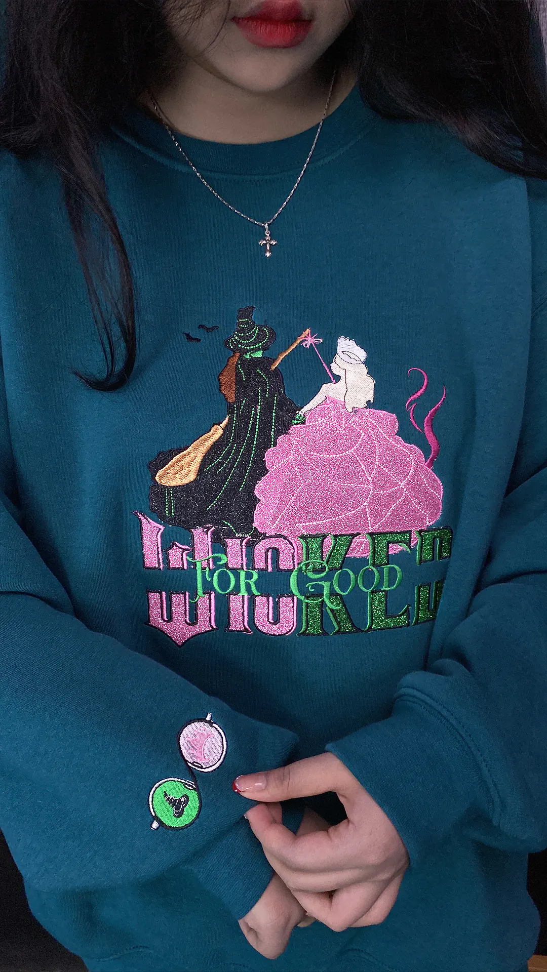 Wicked for Good Embroidery – Where Good Meets Wicked
