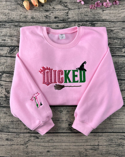 Wicked Custom Sleeve Embroidered Sweatshirt