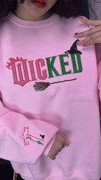 Wicked Custom Sleeve Embroidered Sweatshirt