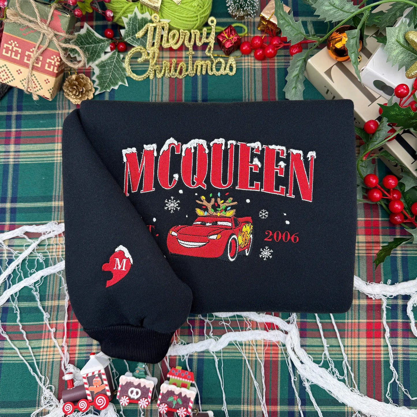 Car Christmas Embroidery – Holiday Road Trip Edition
