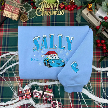 Car Christmas Embroidery – Holiday Road Trip Edition