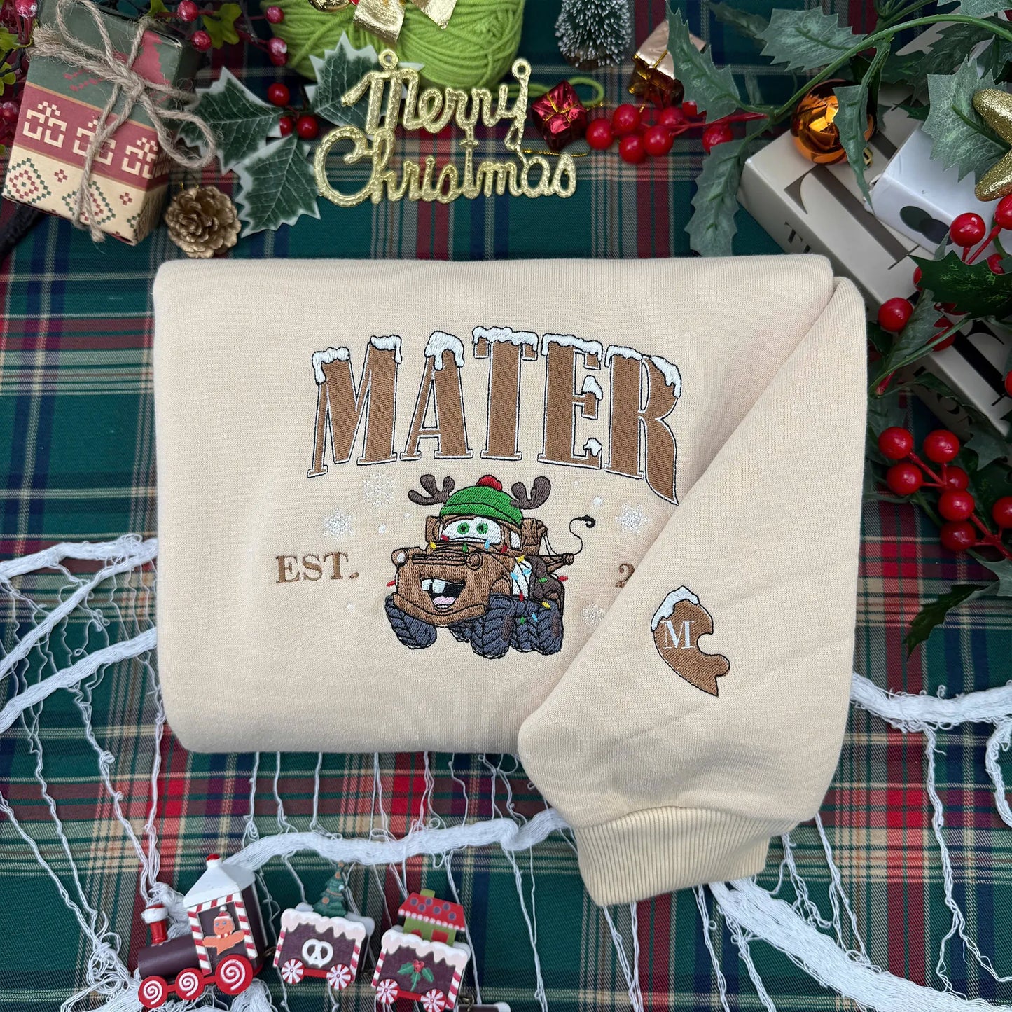 Car Christmas Embroidery – Holiday Road Trip Edition