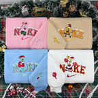 Festive Vibes Only – Premium Embroidered Sweatshirt