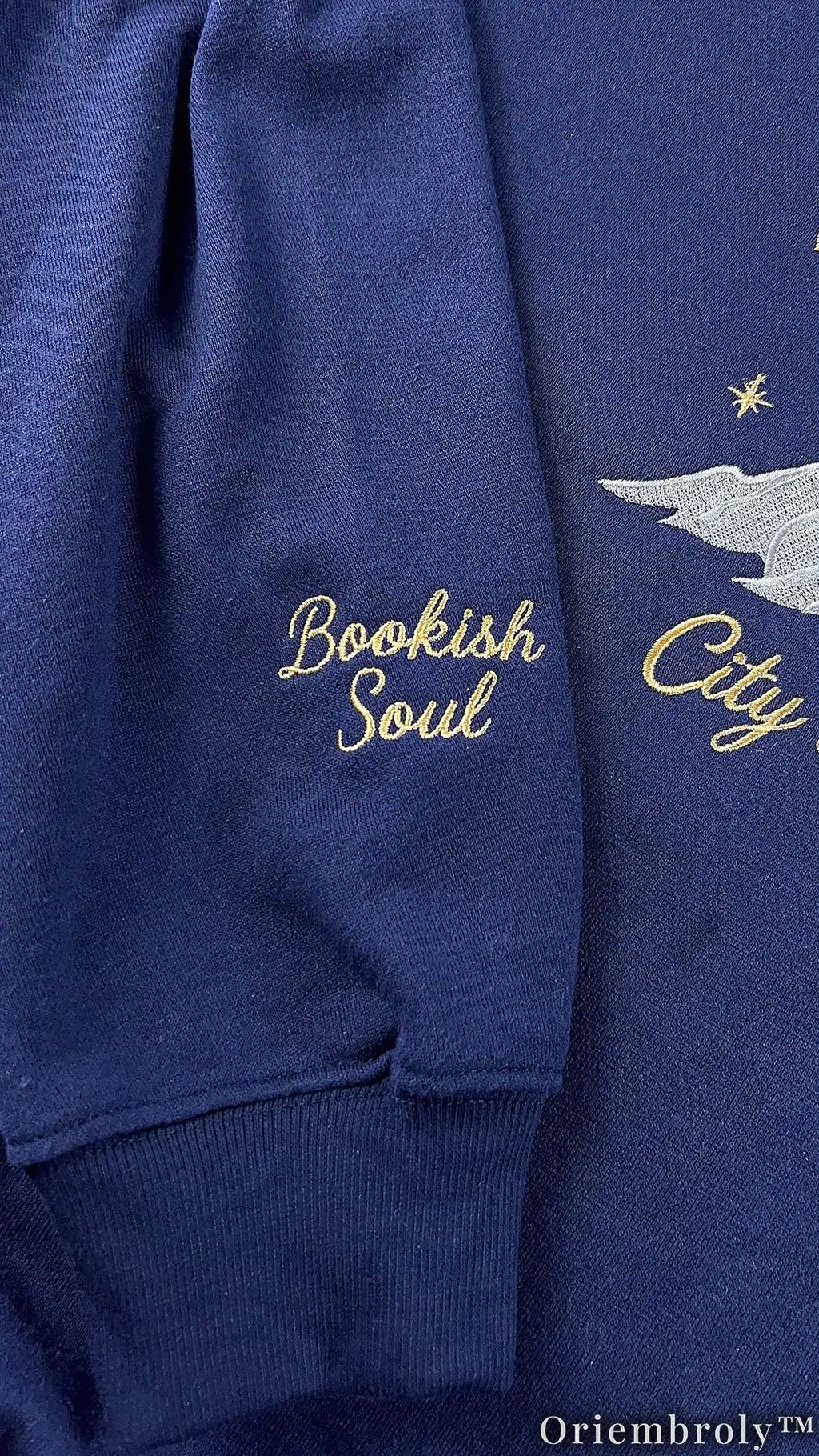 City of Starlight Embroidered Sweatshirt | Fantasy Night Sky Crewneck