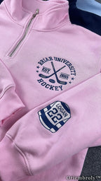 Off Campus Briar Hockey Crewneck Embroidered - Graham Tucker Logan Collection