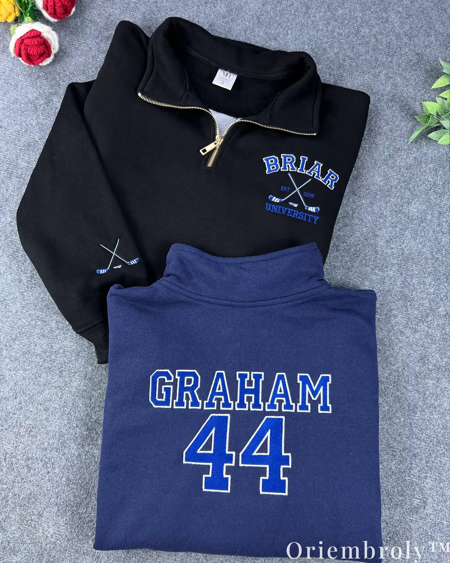 Briar University Embroidered Sweatshirt
