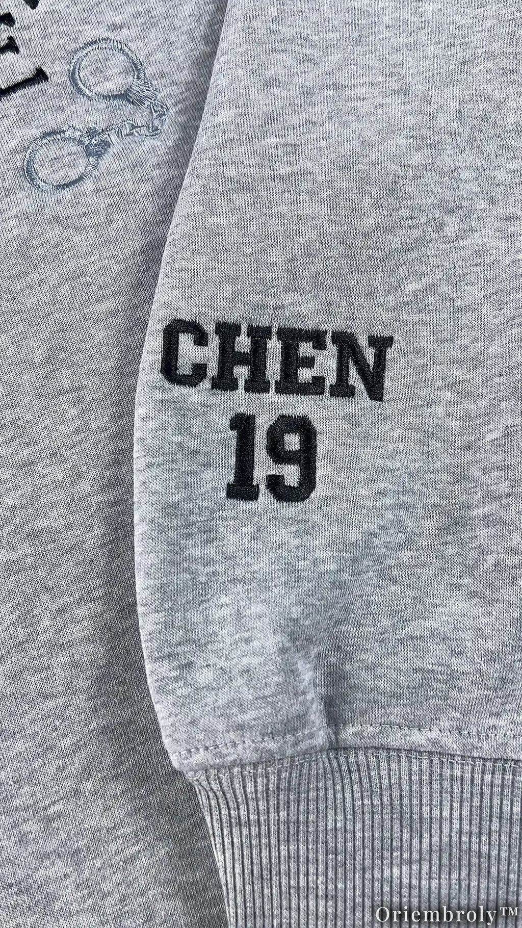 The Cop Show Inspired Embroidered Sweatshirt
