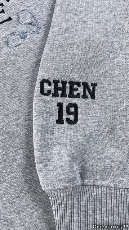 The Cop Show Inspired Embroidered Sweatshirt