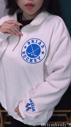 Briar University Varsity Embroidered Sweatshirt